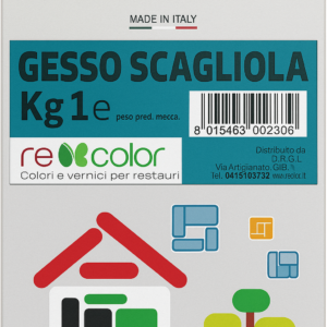 Gesso scagliola Recolor - confezione 1 Kg